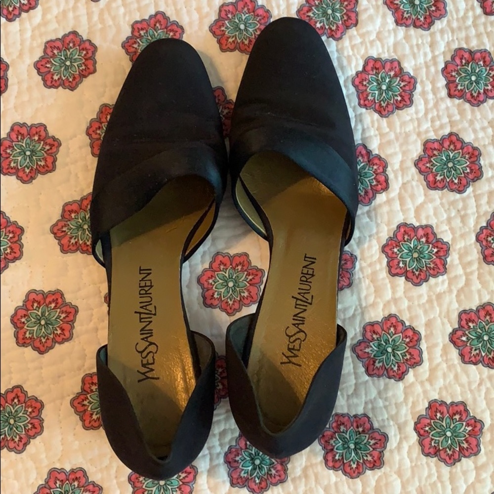 Yves saint laurent block heels ✨✨